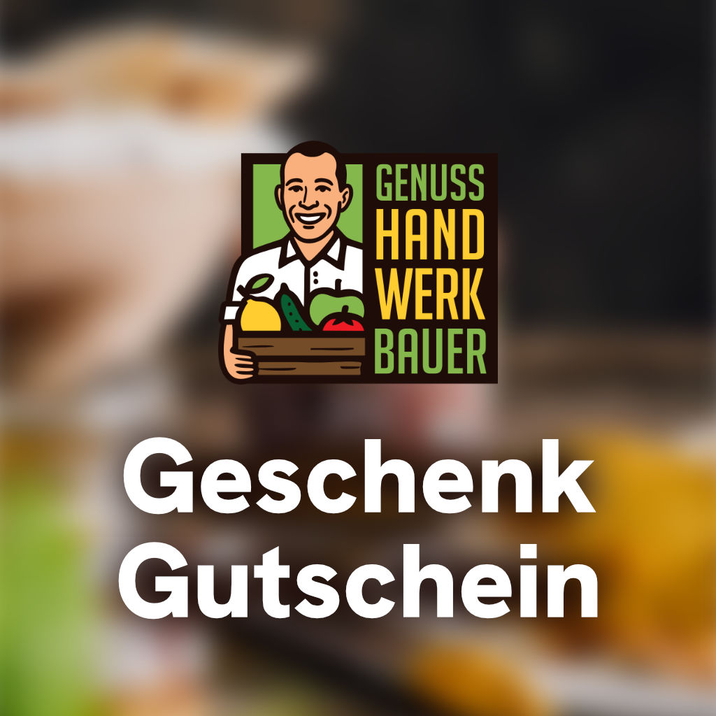 Geschenk-Gutschein Genusshandwerk Bauer